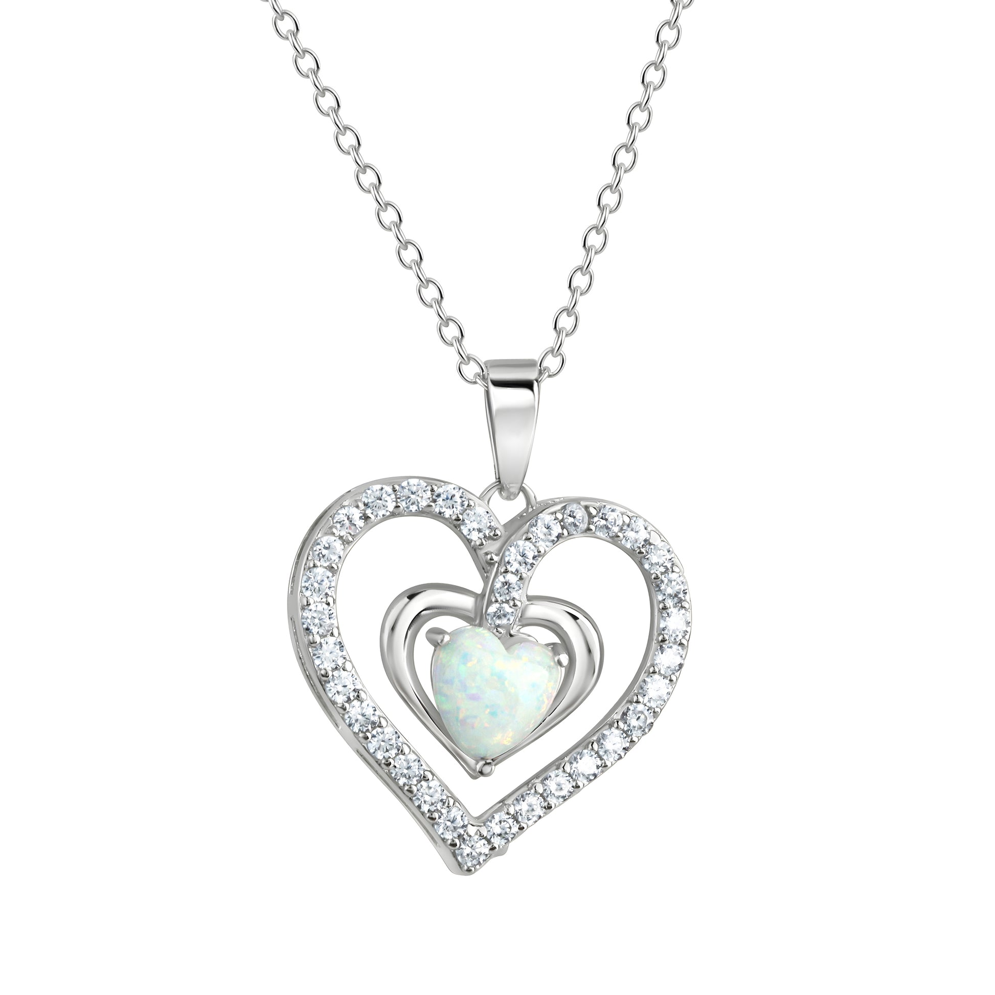 Pendentif avec chaîne d'ancre en or 585/- 46 cm tanzanite
