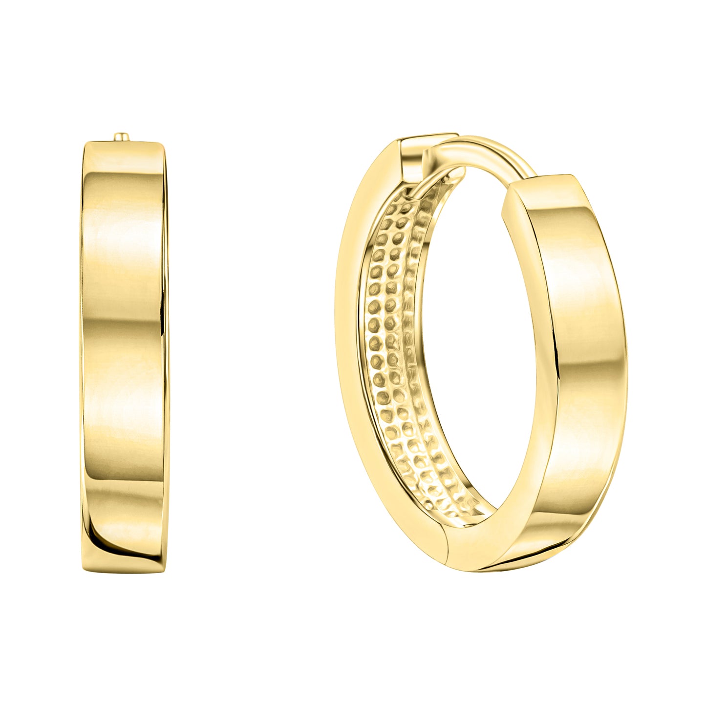 Hoop earrings 585/- gold 1.4cm