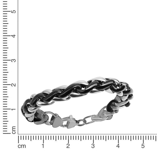 Bracelet fantasy chain stainless steel 23cm