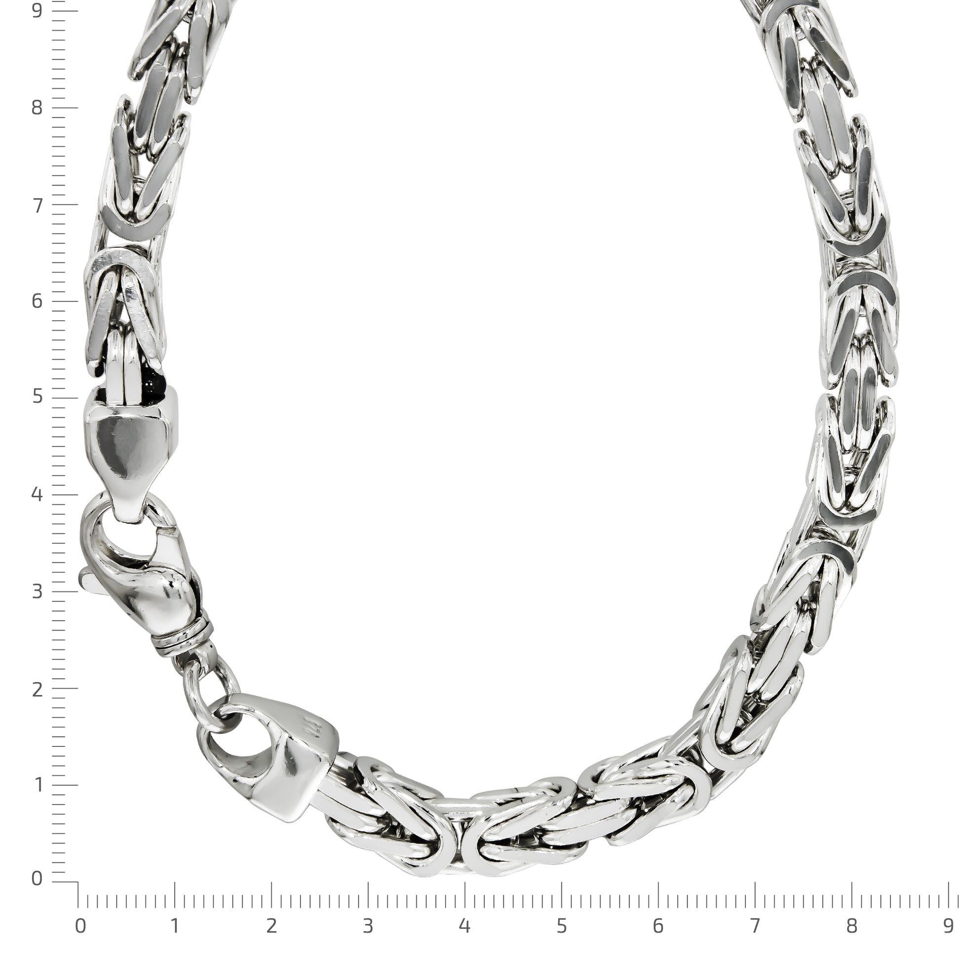 Pendentif avec chaîne d'ancre en or 585/- 46 cm tanzanite