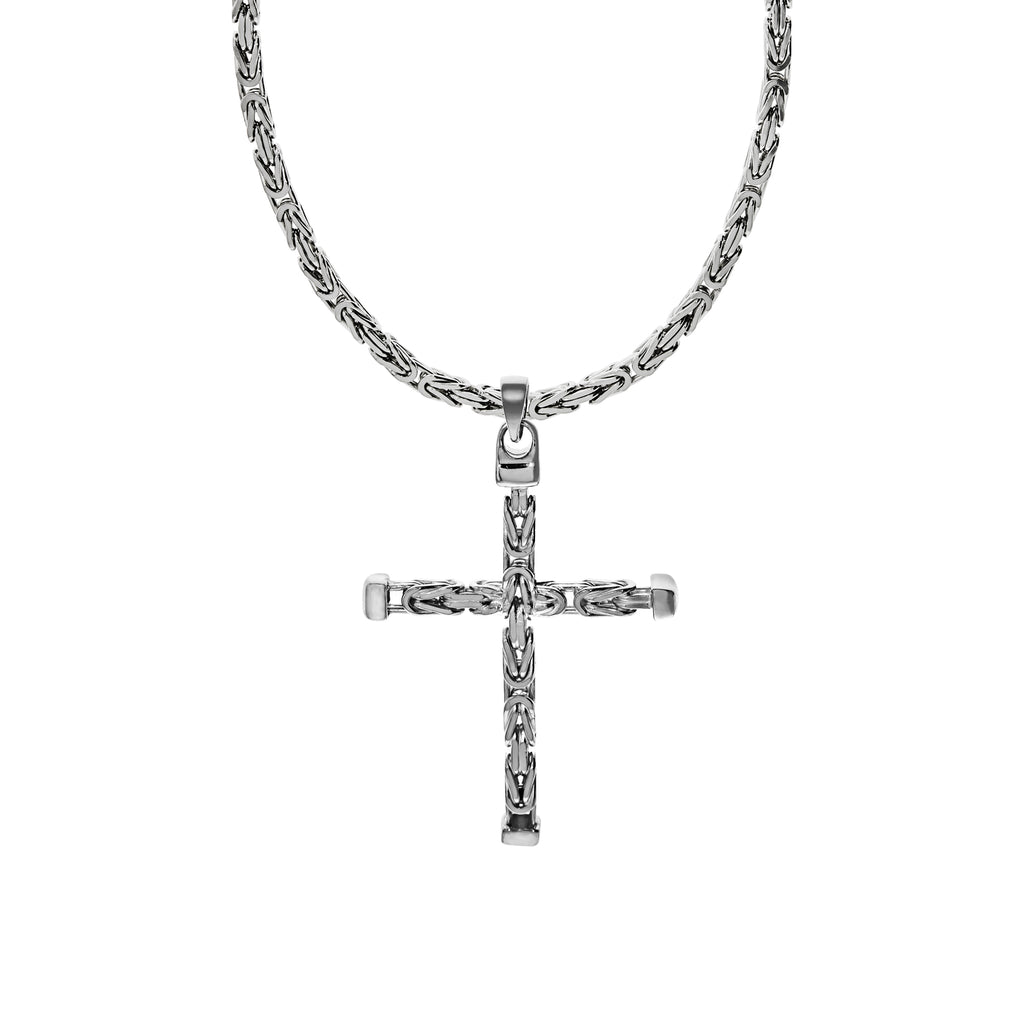 Pendant with chain anchor chain 585/- gold 46cm tanzanite