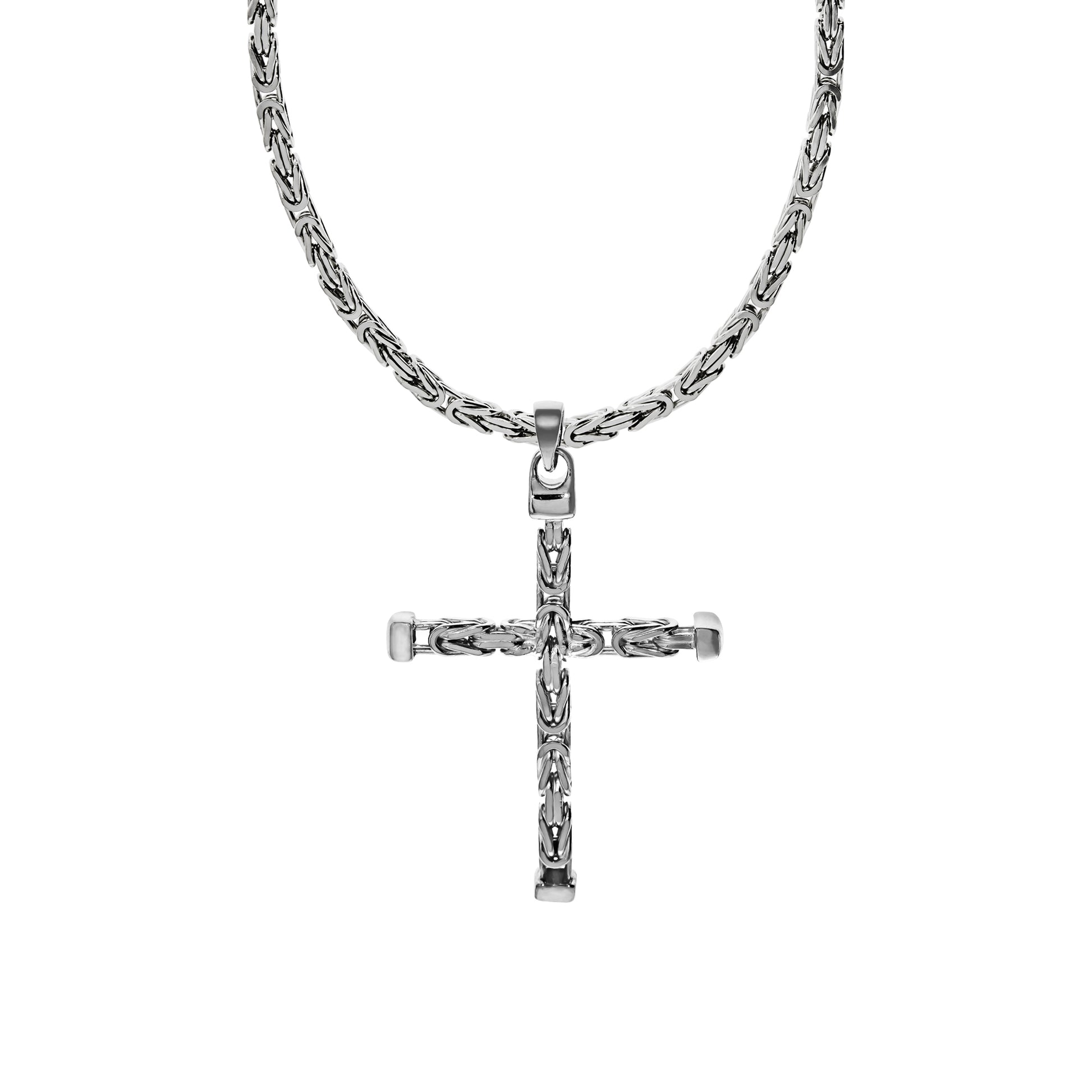 Pendant with chain anchor chain 585/- gold 46cm tanzanite