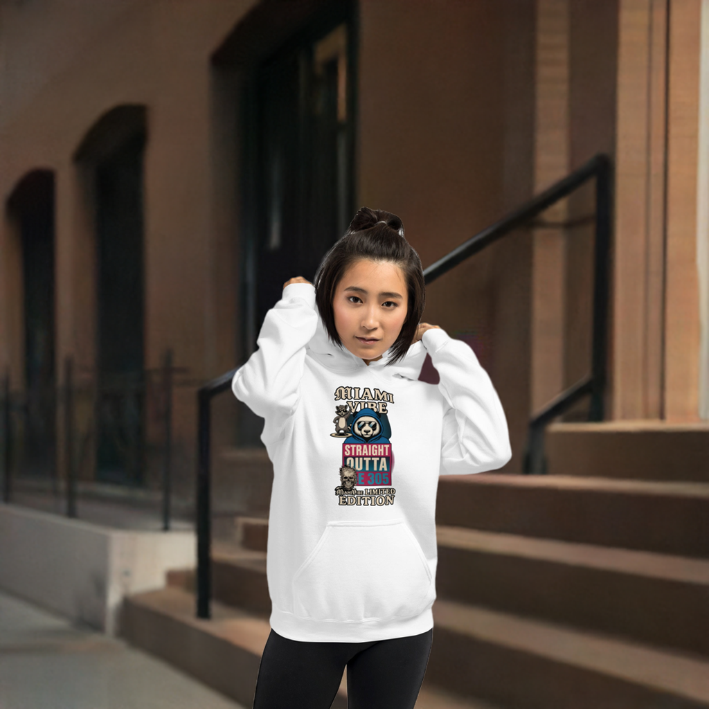 Sweat à capuche édition limitée Miami Vibe